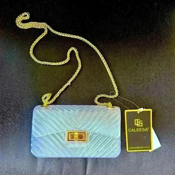 Caleesa Handbags - Caleesa Clear Crossbody purse NWT
